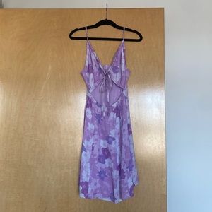 Charlie Holiday Brooke Cutout Mini Dress